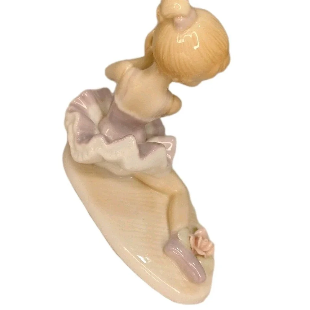 Vintage Porcelain Ballerina Figurine 5” #2 (The Aspen Gallery Collection)